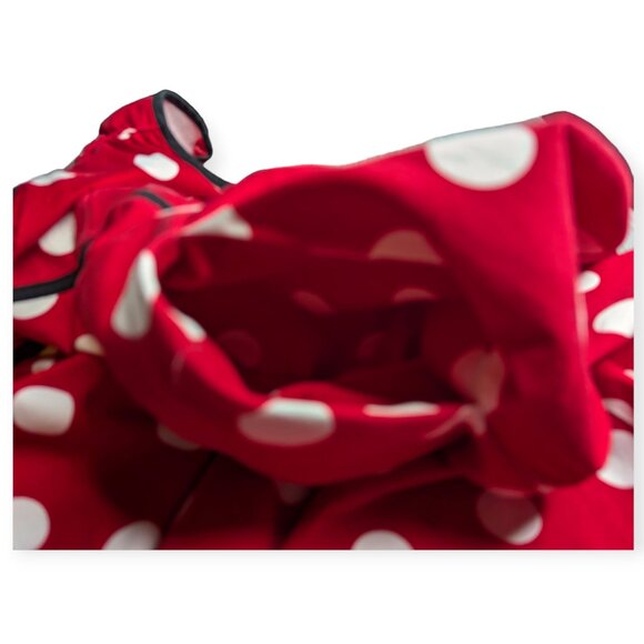 Disney Parks Dress Shop Minnie Mouse Red & White Polka Dot Dress Size Medium - Picture 11 of 16
